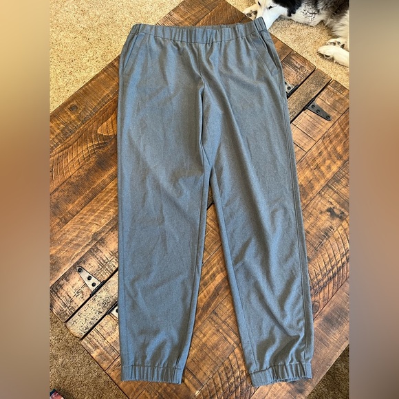 Eddie Bauer Gray Track Pants - Picture 2 of 4
